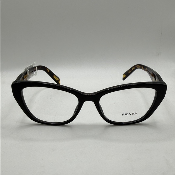 Prada Black Cat-Eye Eyewear VPR19W